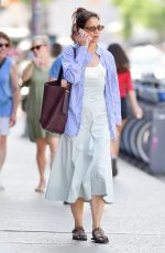 KATIE HOLMES Out in New York 06/20/2024