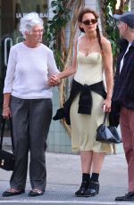KATIE HOLMES Out with Her Mother and Friend at Sant Ambroeus in New York 06/04/2024