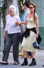 KATIE HOLMES Out with Her Mother and Friend at Sant Ambroeus in New York 06/04/2024