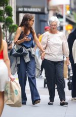 KATIE HOLMES Out with Her Mother in New York 06/05/2024
