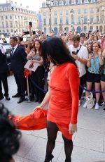 KATY PERRY Arrives at a Hotel in Paris 06/25/2024