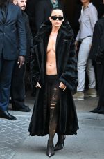 KATY PERRY Arrives at Balenciaga Haute Couture Fashion Show at Paris Fashion Week 06/26/2024