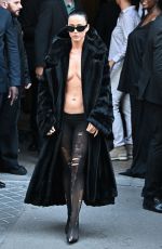 KATY PERRY Arrives at Balenciaga Haute Couture Fashion Show at Paris Fashion Week 06/26/2024
