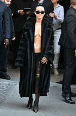 KATY PERRY Arrives at Balenciaga Haute Couture Fashion Show at Paris Fashion Week 06/26/2024
