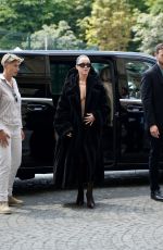 KATY PERRY Arrives at Her Hotel After Balenciaga Fashion Show in Paris 06/26/2024