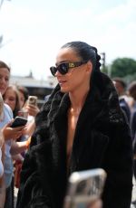 KATY PERRY Arrives at Her Hotel After Balenciaga Fashion Show in Paris 06/26/2024