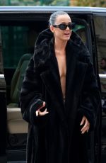 KATY PERRY Arrives at Her Hotel After Balenciaga Fashion Show in Paris 06/26/2024