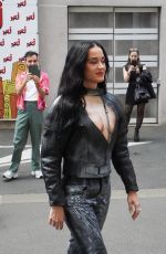 KATY PERRY Arrives at NRJ Radio in Paris 06/25/2024