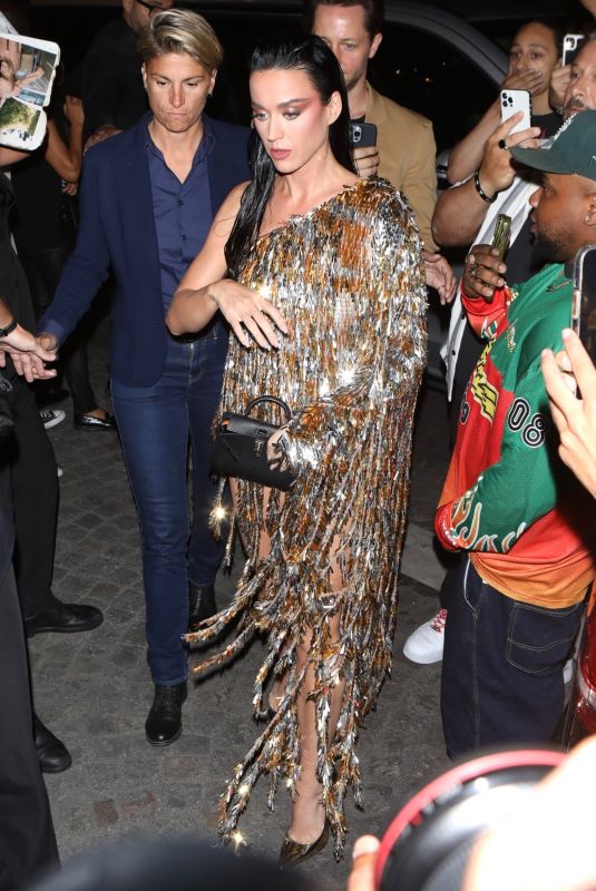 KATY PERRY Arrives at Vogue World Afterparty in Paris 06/23/2024