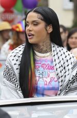 KEHLANI Out at West Hollywood Pride Parade 06/02/2024