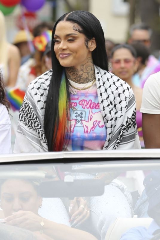 KEHLANI Out at West Hollywood Pride Parade 06/02/2024