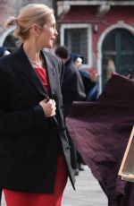 KELLY RYTHERFORD Arrives for Chaumet Jewellery Show in Venice 06/12/2024
