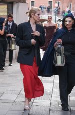 KELLY RYTHERFORD Arrives for Chaumet Jewellery Show in Venice 06/12/2024