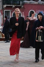 KELLY RYTHERFORD Arrives for Chaumet Jewellery Show in Venice 06/12/2024
