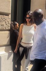 KENDALL JENNER Arrives at Vogue Event in Paris 06/23/2024