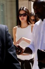 KENDALL JENNER Arrives at Vogue Event in Paris 06/23/2024