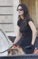 KENDALL JENNER Riding on Horseback Through Paris 06/22/2024