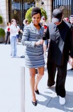 KERRY WASHINGTON Leaves Her Hotel in Paris 06/25/2024