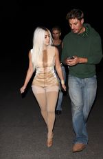 KIM KARDASHIAN and Chris Appleton Night Out in Los Angeles 06/20/2024