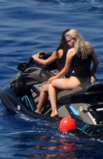 KIM KARDASHIAN at a Jet Ski Ride in Greek islands 06/27/2024
