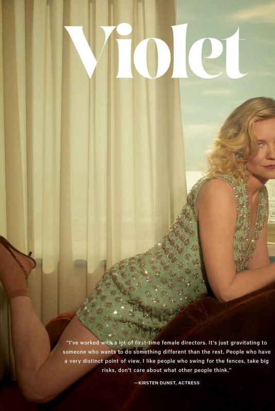 KIRSTEN DUNST for Violet Magazine 2024 Issue 21