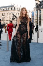KORNELIA SKI Arrives at Vogue World Paris 2024 at Place Vendome in Paris 06/23/2024