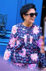 KRIS JENNER Out and About in Paris 06/18/2024