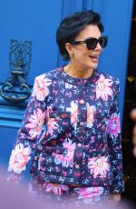 KRIS JENNER Out and About in Paris 06/18/2024