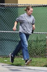 KRISTEN BELL Out for Solo Morning Run in Los Angeles 06/01/2024