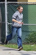 KRISTEN BELL Out for Solo Morning Run in Los Angeles 06/01/2024