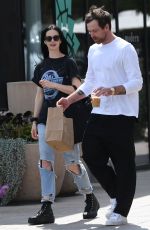 KRYSTEN RITTER and Luke Acret Out for Coffee in Studio City 06/03/2024