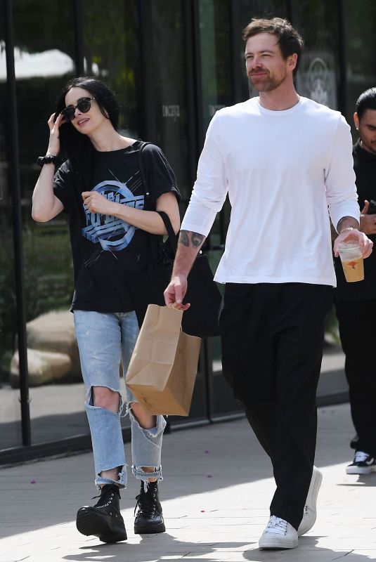KRYSTEN RITTER and Luke Acret Out for Coffee in Studio City 06/03/2024
