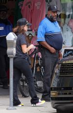 KYLE RICHARDS Waited for Her Lunch at Urth Cafe in Beverly Hills 06/06/2024