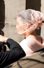 KYLIE JENNER Arrives at Schiaparelli Haute Couture Fall/Winter 2024-2025 Show at Paris Fashion Week 06/24/2024