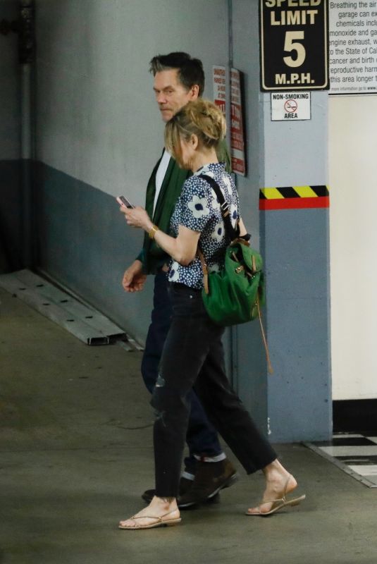 KYRA SEDGWICK Out for Dinner with Family at Sushi Park in West Hollywood 06/25/2024