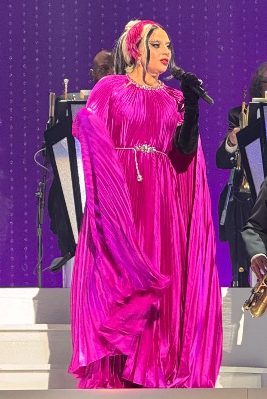 LADY GAGA Performs at Park MGM in Las Vegas 06/27/2024