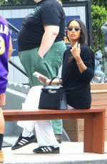 LAURA HARRIER Out for Coffee in Los Angeles 06/03/2024