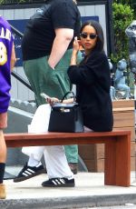 LAURA HARRIER Out for Coffee in Los Angeles 06/03/2024