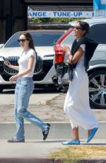 LAURA HARRIER Out with a Friend and Her Dog in Los Angeles 05/31/2024