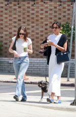 LAURA HARRIER Out with a Friend and Her Dog in Los Angeles 05/31/2024