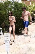 LENI KLUM in Bikini at a Beach in Sardinia 06/19/2024
