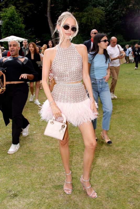 LEONIE HANNE at Georges Hobeika Couture Show in Paris 06/24/2024