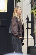 LILA GRACE MOSS Out for Pizza with Friends in London 06/12/2024