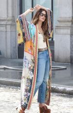 LILY ALDRIDGE at a Photoshoot in New York 06/13/2024