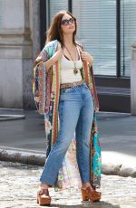 LILY ALDRIDGE at a Photoshoot in New York 06/13/2024