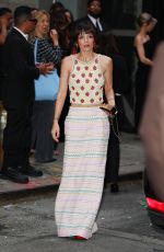 LILY ALLEN Arrives at Annual Chanel Tribeca Festival Artists Dinner in New York 06/10/2024
