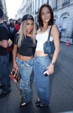 LILY CHEE Arrives at AWGE Fashion Show in Paris 06/21/2024