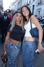 LILY CHEE Arrives at AWGE Fashion Show in Paris 06/21/2024