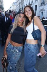 LILY CHEE Arrives at AWGE Fashion Show in Paris 06/21/2024