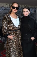 LILY COLLINS at Dior Cruise 2025 Fashion Show in Crieff 06/03/2024